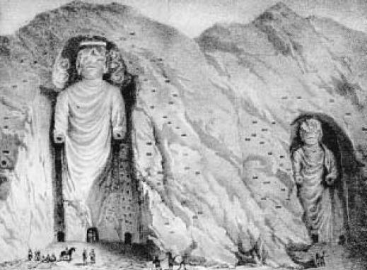 Buddhas_of_Bamiyan_in_19_century