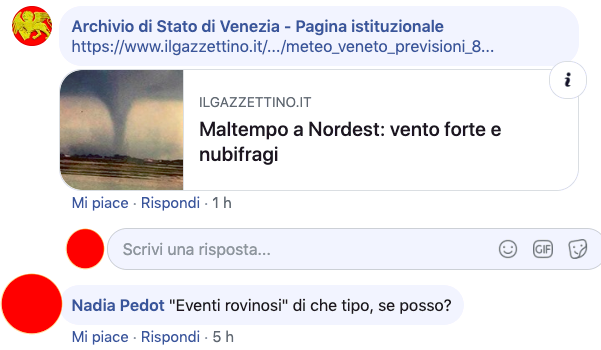 Eventi rovinosi