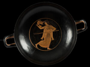 Kylix attica a figure rosse