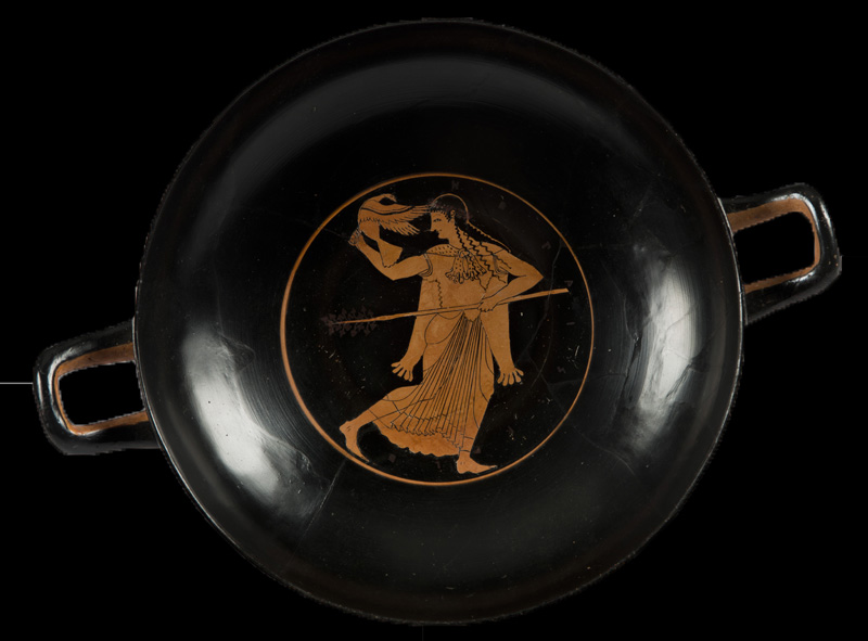 Kylix attica a figure rosse