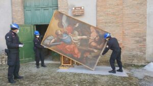 Terremoto: recupero opere d'arte Marche