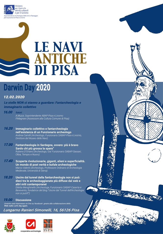 Darwin Day useo Navi Romane Pisa