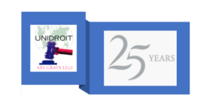 Loghi 25 anni UNIDROIT