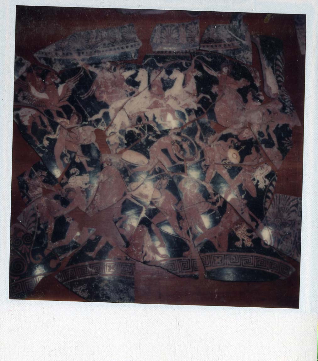 Museo Statale di Berlino Cratere a volute Apulo IV sec. a. C. - N° Inv 1984-44 Nelle Polaroid Medici - foto1