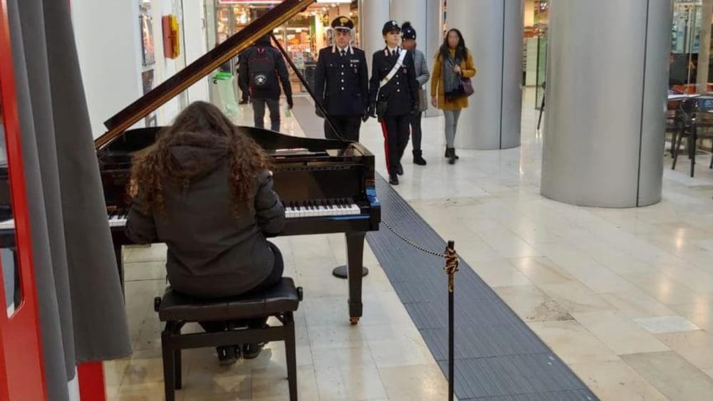 Padova pianoforte Stazione FFSS