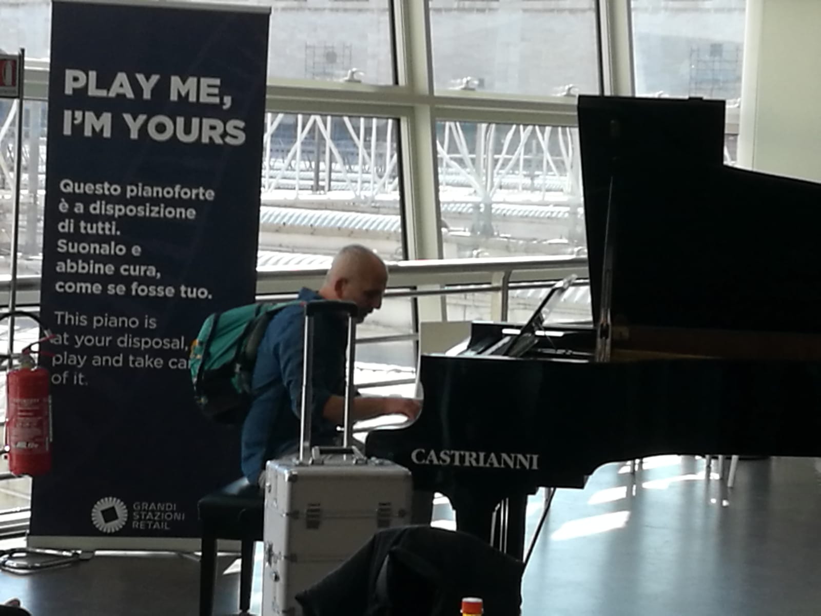 Roma pianoforte Stazione Termini