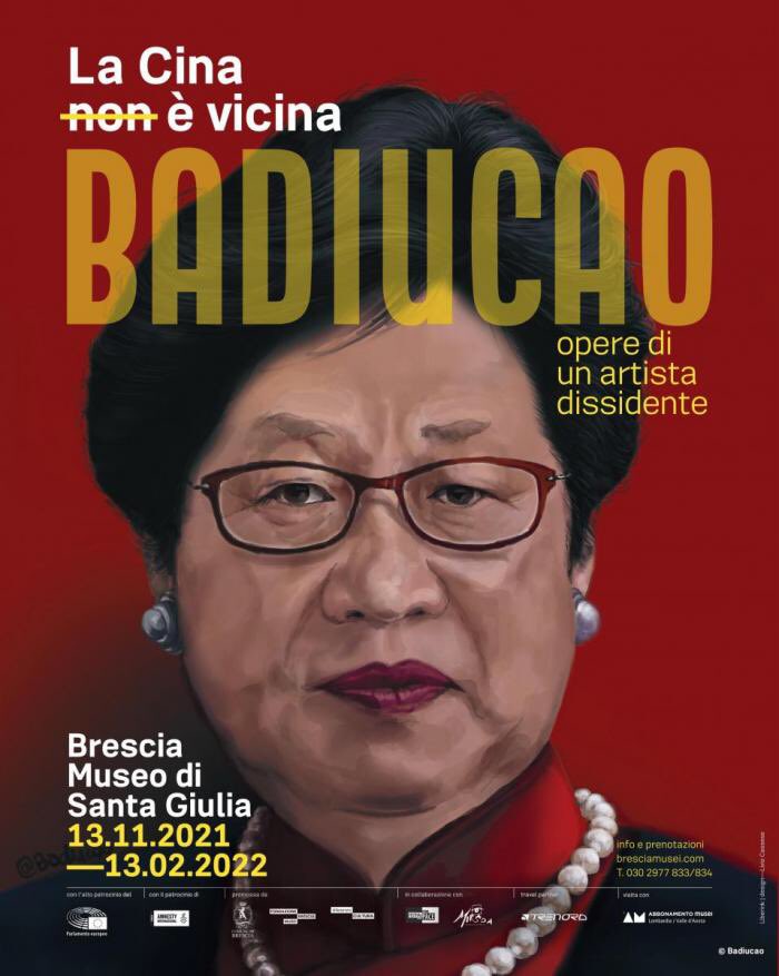 Locandina mostra Badiucao