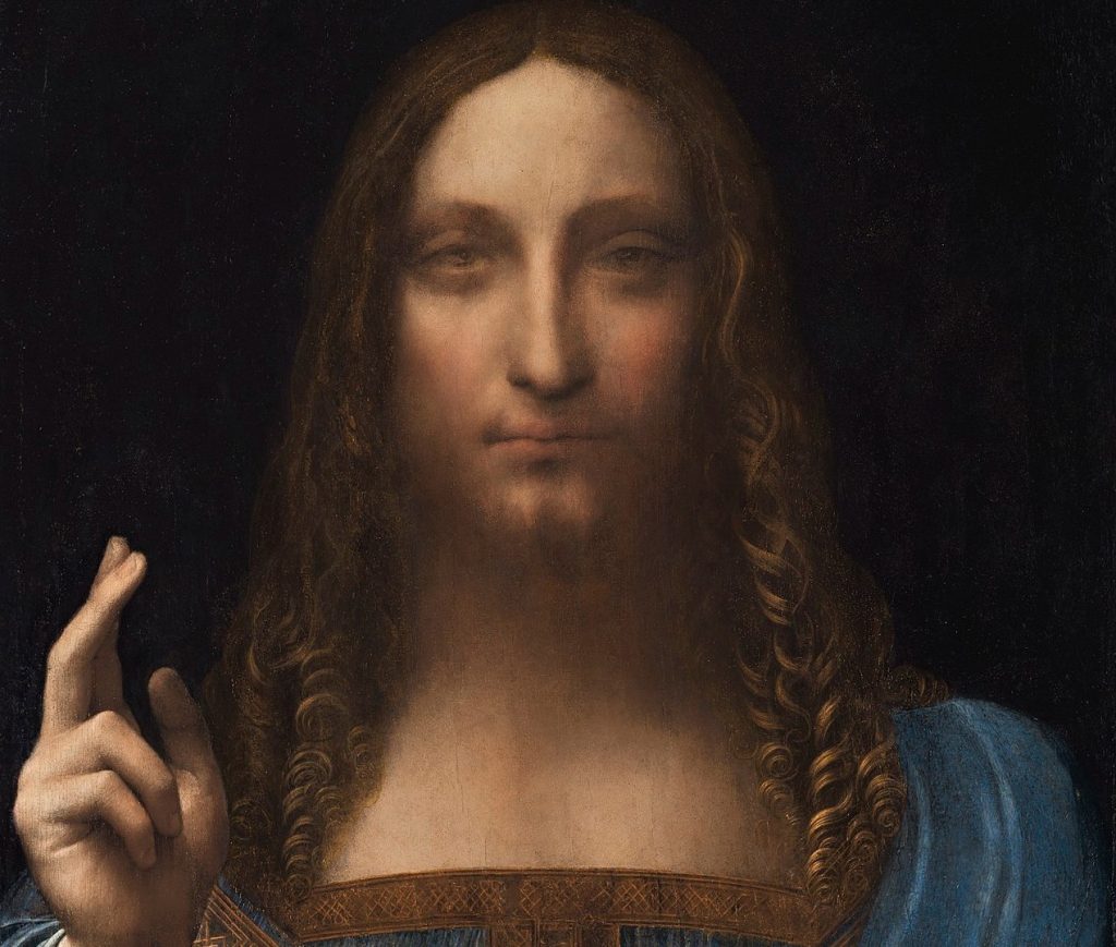 Salvator Mundi ritaglio