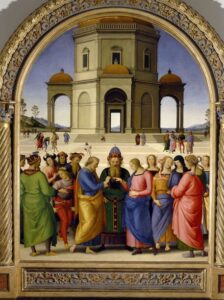 Sposalizio della Vergine, Perugino