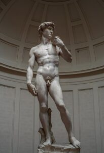 491px-Michelangelo's_David_-_right_view_2