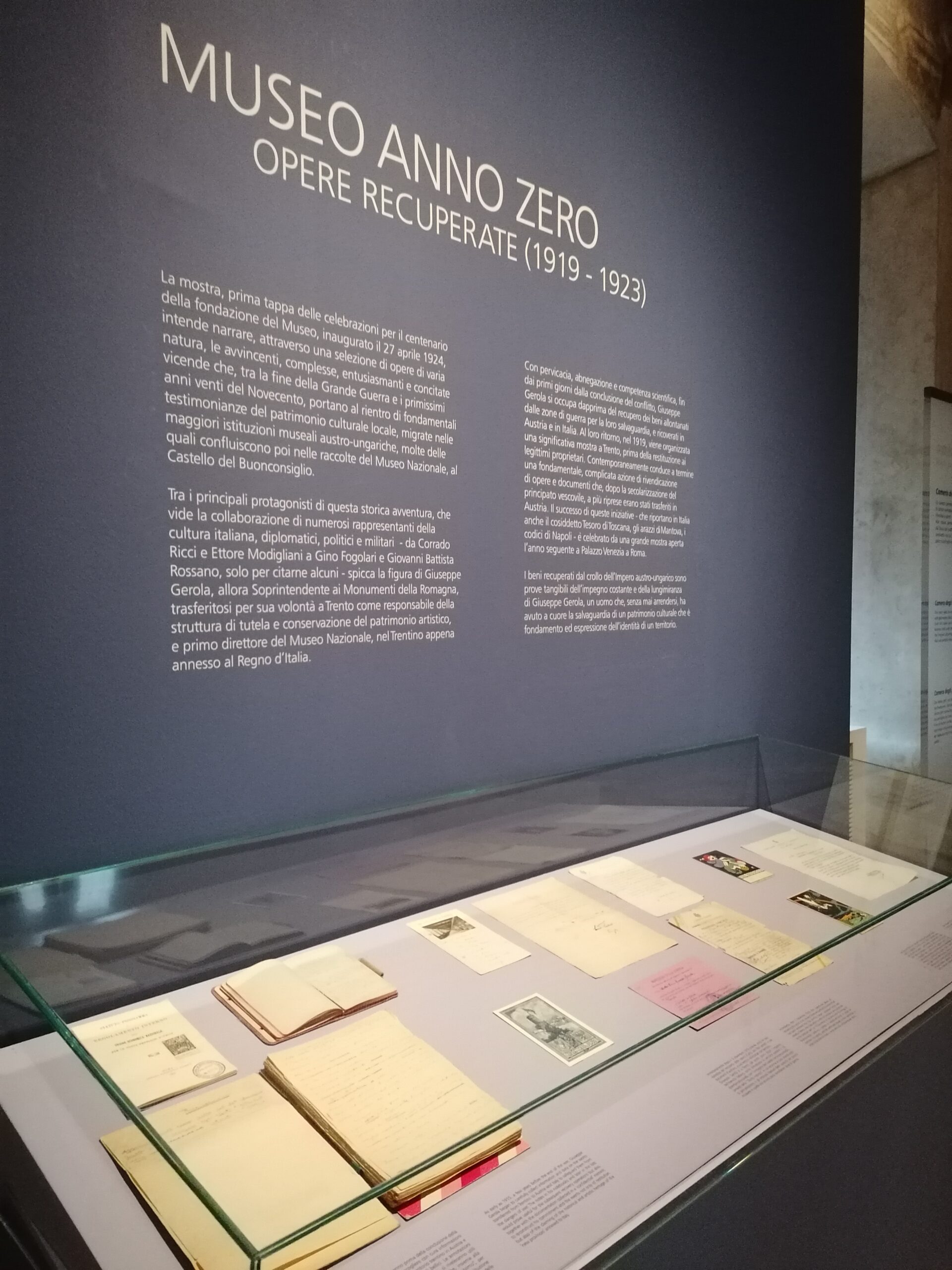 Castello-del-Buonconsiglio-mostra-Museo-Anno-Zero-sala-1a